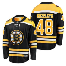 Boston Bruins #48 Breakaway Player Matt Grzelcyk Jersey Black