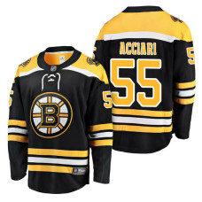 Boston Bruins #55 Breakaway Player Noel Acciari Jersey Black