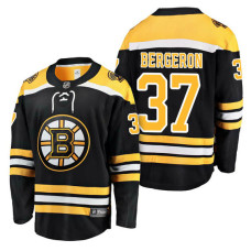 Boston Bruins #37 Breakaway Player Patrice Bergeron Jersey Black