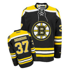 Boston Bruins Patrice Bergeron #37 Black Home Jersey