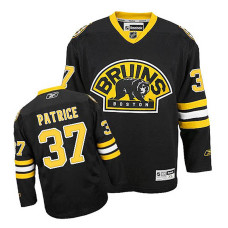 Women's Boston Bruins Patrice Bergeron #37 Black Alternate Jersey