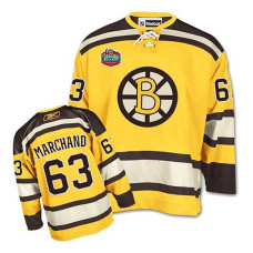 Boston Bruins Brad Marchand #63 Gold Winter Classic Jersey