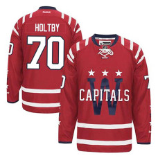 Washington Capitals Braden Holtby #70 Red 2015 Winter Classic Jersey