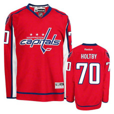 Women's Washington Capitals Braden Holtby #70 Red Home Jersey