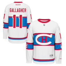 Montreal Canadiens Brendan Gallagher #11 White 2016 Winter Classic Jersey