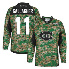 Montreal Canadiens Brendan Gallagher #11 Camo Veteran's Day Jersey