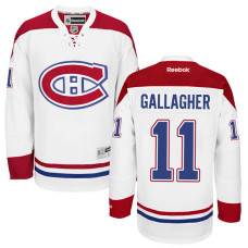 Montreal Canadiens Brendan Gallagher #11 White Away Jersey