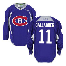 Montreal Canadiens Brendan Gallagher #11 Purple Practice Jersey