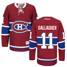 Montreal Canadiens Brendan Gallagher #11 Red Home Premier Jersey