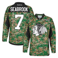 Chicago Blackhawks Brent Seabrook #7 Camo Veteran's Day Jersey