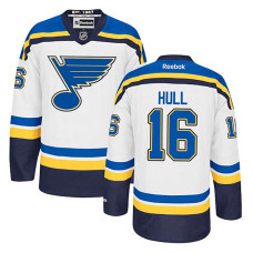 St. Louis Blues Brett Hull #16 White Away Jersey