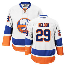 New York Islanders Brock Nelson #29 White Away Jersey