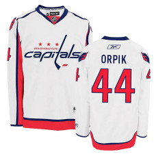 Washington Capitals Brooks Orpik #44 White Away Jersey