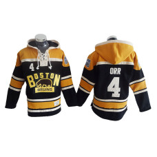 Boston Bruins Bobby Orr #4 Black 2016 Winter Classic Premier Hoodie