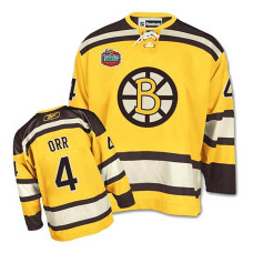 Women's Boston Bruins Bobby Orr #4 Gold Winter Classic Jersey