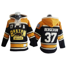 Boston Bruins Patrice Bergeron #37 Black 2016 Winter Classic Hoodie