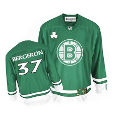 Boston Bruins Patrice Bergeron #37 Green St. Patrick's Day Jersey