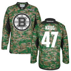 Boston Bruins Torey Krug #47 Camo Veteran's Day Practice Jersey