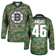 Boston Bruins David Krejci #46 Camo Veteran's Day Jersey