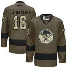 Buffalo Sabres Pat Lafontaine #16 Green Camo Player Jersey