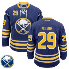 Buffalo Sabres Jake McCabe #29 Navy Blue Home Premier Jersey