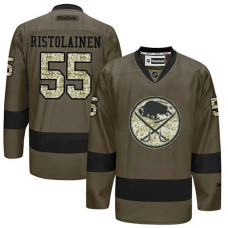 Buffalo Sabres Rasmus Ristolainen #55 Green Camo Player Jersey