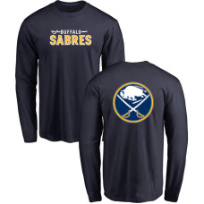 Buffalo Sabres Black Team Mark Long Sleeve T-shirt