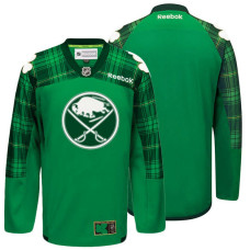 Buffalo Sabres Green St. Patrick Day Blank Jersey