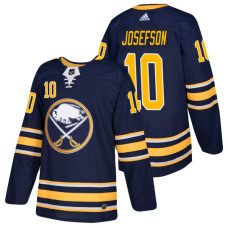 Buffalo Sabres #10 Jacob Josefson Navy 2018 New Season Player Home Jersey