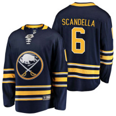 Buffalo Sabres #6 Breakaway Player Marco Scandella Jersey Navy