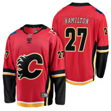 Calgary Flames #27 Breakaway Player Dougie Hamilton Jersey Red