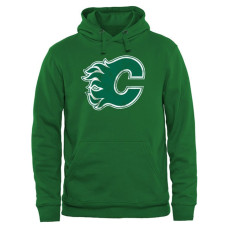 Calgary Flames Kelly Green St. Patrick Day Pullover Hoodie