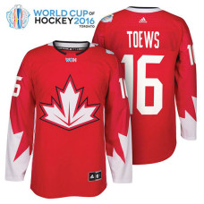 Ice Hockey Jonathan Toews #16 Red 2016 World Cup Premier Player Jersey