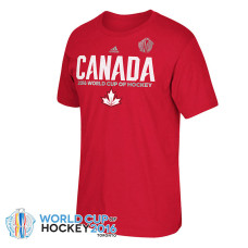 Canada Hockey World Cup of Hockey 2016 Pride Red T-Shirt