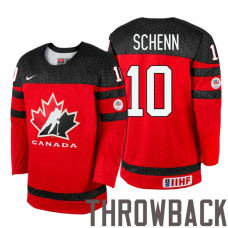 Canada Team #10 Brayden Schenn Red 2017 IIHF World Championship Jersey