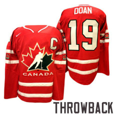 Canada Team #19 Shane Doan Red 2007 Premier Throwback Jersey