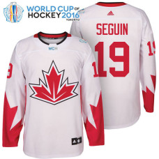 Canada Team #19 Tyler Seguin 2016 World Cup of Hockey White Jersey