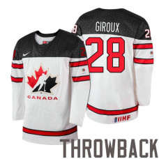 Canada Team #28 Claude Giroux White 2017 IIHF World Championship Jersey