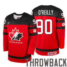 Canada Team #90 Ryan O'Reilly Red 2017 IIHF World Championship Jersey