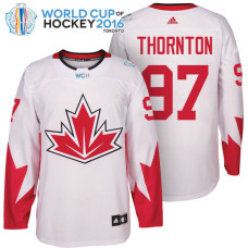 Canada Team #97 Joe Thornton 2016 World Cup of Hockey White Jersey