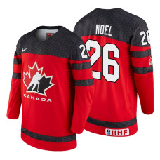 Canada Team #26 Serron Noel 2018 IIHF World Championship Red Player Jersey