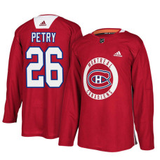 Montreal Canadiens #26 Jeff Petry Red Practice Jersey