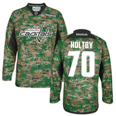 Washington Capitals Braden Holtby #70 Camo Veteran's Day Jersey