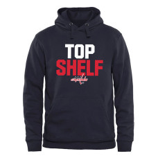 Washington Capitals Navy Core Logo Pullover Hoodie