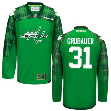 Washington Capitals Philipp Grubauer #31 Green St. Patrick's Day Jersey