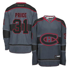 Montreal Canadiens Carey Price #31 Charcoal Cross Check Fashion Jersey