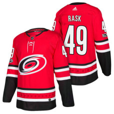 Carolina Hurricanes #49 Victor Rask Red 2018 New Season Home Authentic Jersey