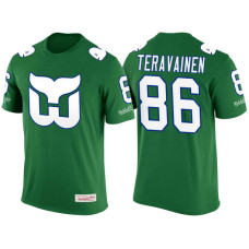 Carolina Hurricanes Green Teuvo Teravainen #86 New Season Throwback Player T-shirt Mitchell & Ness