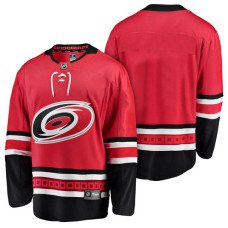 Carolina Hurricanes Red 2018 Fanatics Branded Blank Jersey