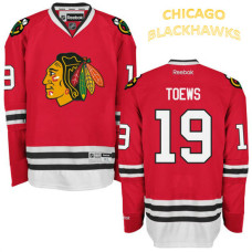 Chicago Blackhawks #19 Jonathan Toews Red Home Premier Jersey